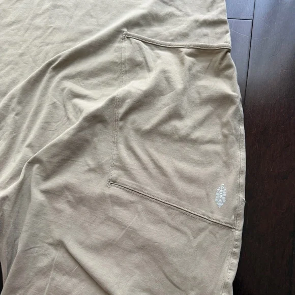 Free People Movement Hot Shot Romper, Size S, Mocha Latte, Overalls Jumpsuit - Picture 4 of 9